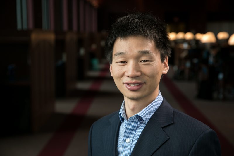 Prof. Guoliang "Greg" Liu appointed Blackwood Junior Faculty Fellow
