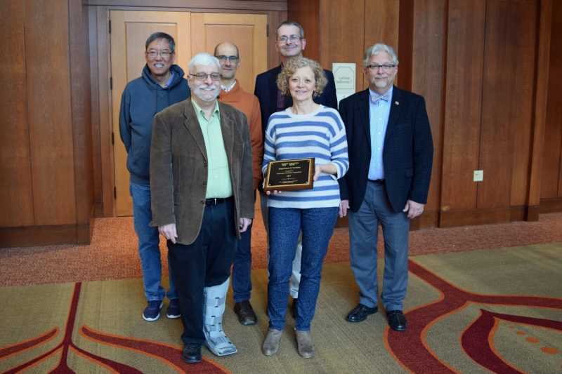 Department Honored with 2019 University Exemplary Department Award