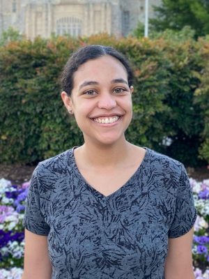Graduate student Stephanie Spence recognized for LNMO research