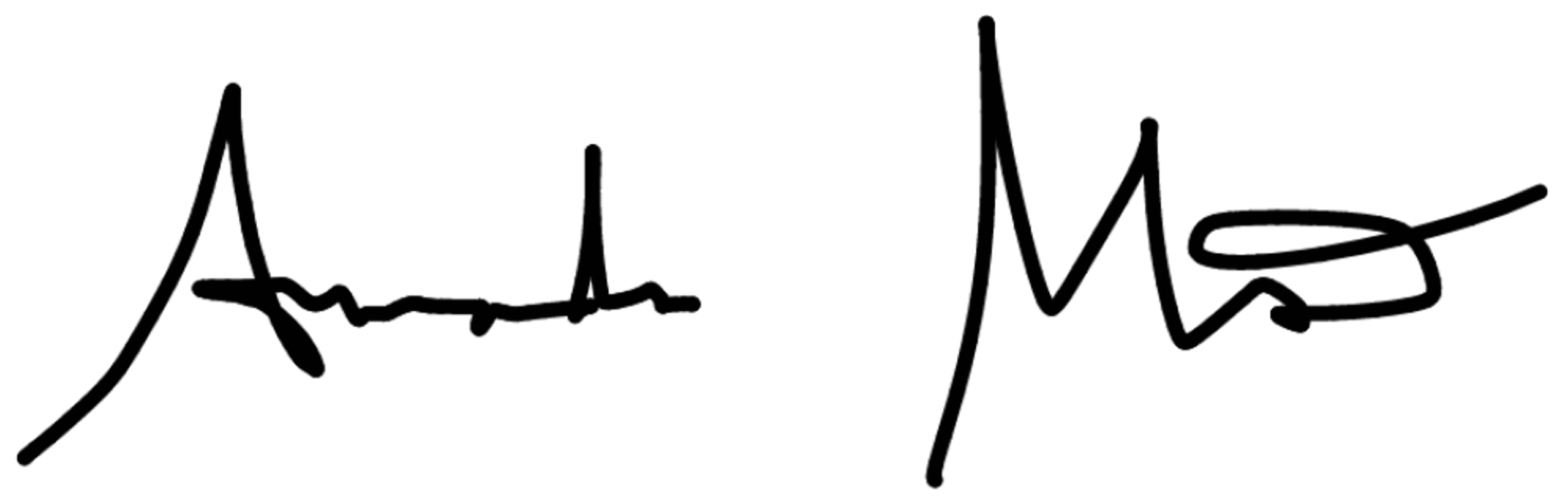 Amanda Morris Signature
