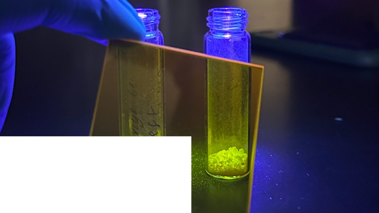 Elements cover image: Chemicals under blacklight