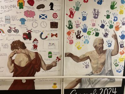 The Murals: creating community by mixing art and science