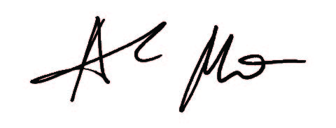 Amanda J. Morris Signature