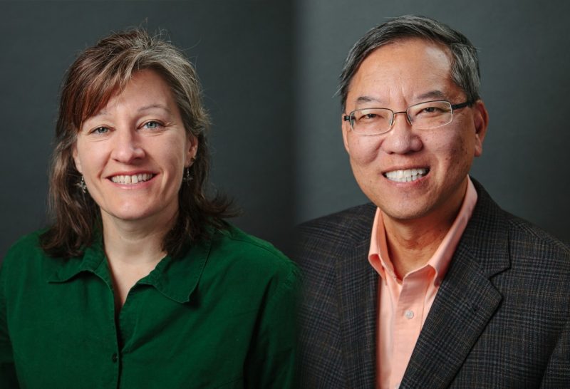 Maggie Bump (left) and Gordon Yee (right)